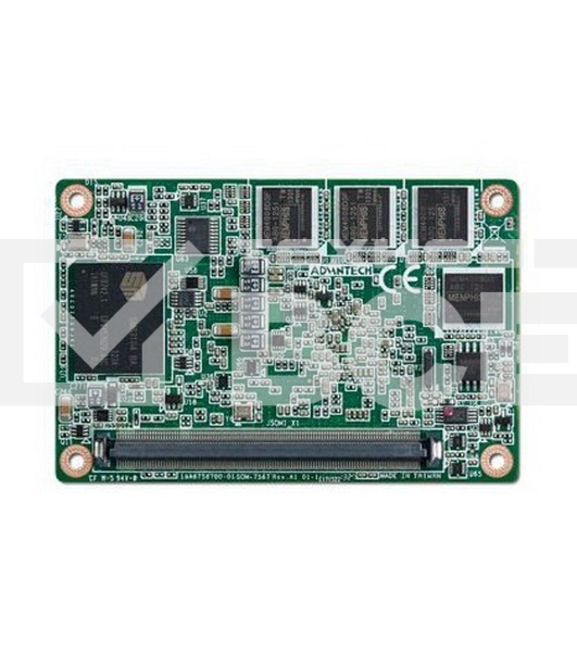 Материнская плата с ЦПУ Advantech SOM-7567BS0CB-S5A2 Advantech Процессорная плата COM Express R2.1 Type 10, Intel Atom E3815, DDR3L-1066, LVDS, HDMI/DP/DVI, GbE, 2xCOM, 1xUSB 3.0, 4xUSB 2.0, 3xPCIe x1, SMBus, I2C, 0...+60C(требуется установка батарейки CR