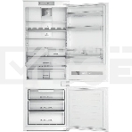 Встраиваемый холодильник Whirlpool SP40812EU2 70 см, 193.5х54.3х69 см, 299/101 л, зона свежести, сенсорное управление, технология 6 SMYSL FreshControl, перенавешиваемые дверцы, скользящие направляющие, Италия, фото 1