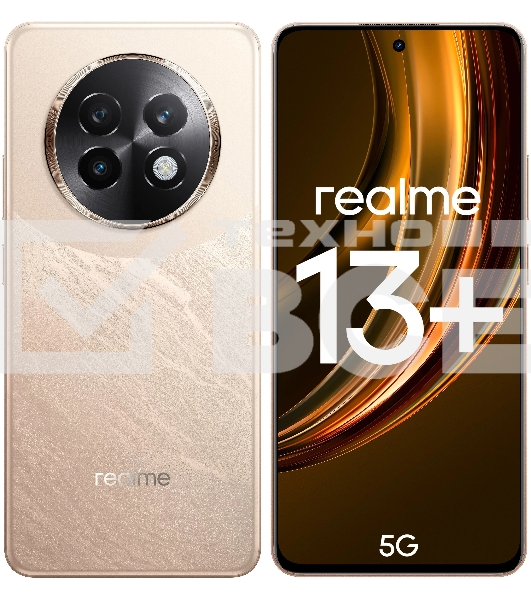 Смартфон Realme 13+ 5G, 12/256Gb, бронза