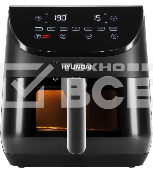 Аэрогриль Hyundai HYF-9090 1700 Вт, черный