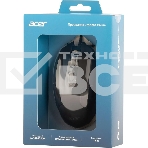 Мышь проводная Acer OMW170 черный, 3200 dpi, USB, кнопки - 6, фото13