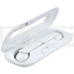 Гарнитура HIPER TWS MINI White HTW-APX22 /внутриканальные/Bluetooth 5.3/сенсорное управление/до 4 ч.работы до 180 ч.ожидания/кейс 300 мАч/USB Type-C/белый (HTW-APX22), фото5