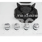 Газовая варочная панель Maunfeld EGHG.64.2CW/G белый, фото3