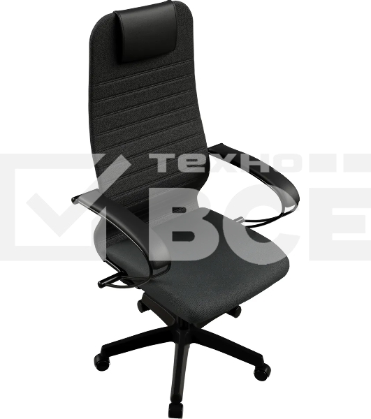 Кресло офисное SU-B-10/подл.130/осн.001, черный E4.12.1.222 zE4.12.1.222