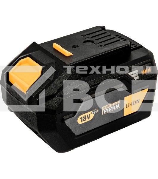 Батарея аккумуляторная Denzel B-18-6.0, Li-Ion, 18 В, 6,0 А·ч