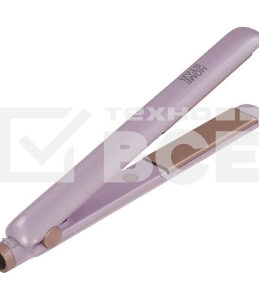 Выпрямитель для волос Homestar HS-8018 фиолетовый, 28 мм, 200 °C, 1 режим