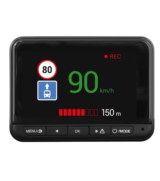 Видеорегистратор Navitel R9 DUAL, 1920x1080, 2.7', с камерой заднего вида, GPS, Wi-Fi, G-сенсор, датчик движения, GPS-информатор