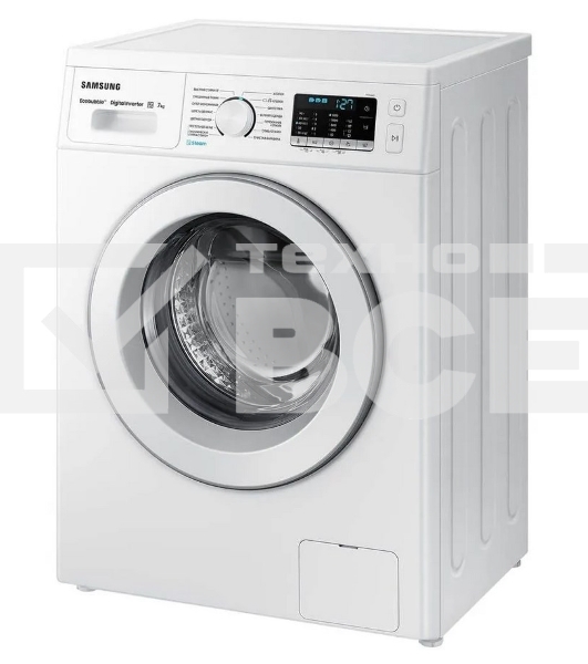 Стиральная машина Samsung WW70AG5S21EE/LD белый, загрузка фронтальная 7 кг, 1200 об/мин, класс: A