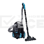 Пылесос Willmark VC-2650DBM голубой/черный, 450/2200 Вт, уборка сухая, пылесборник мешок 3 л, фото 1