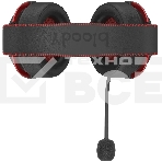 Наушники с микрофоном A4Tech Bloody MR590 Sports красный/черный 1.5м мониторные BT/Radio/3.5mm оголовье (MR590+ WIRED/SPORT RED), фото6