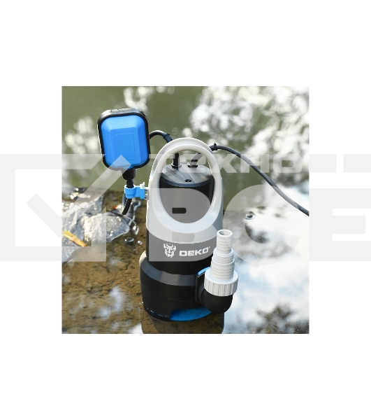 Насос садовый дренажный Deko DWP-900P 900Вт 14000л/час (076-0516)