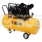 Компрессор воздушный рем. привод BCV 5500-T/270, 5,5 кВт, 270 литров, 850 л/мин Denzel, фото14