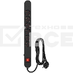 Сетевой фильтр Ippon NF-EU-1.8-10 1.8м (6 розеток) черный (коробка), фото2