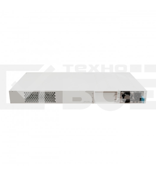 Коммутатор Mikrotik CRS320-8P-8B-4S+RM Cloud Router Switch with dual-core 800 MHz CPU, 256 MB RAM, 98DX226S switch chip, 17 x Gigabit Eth ports (8 x 802.3af/at, 8 x 802.3bt PoE-out), 4 x 10G SFP+ ports, RouterOS L5, 1U rackmount enclosure, 600W PSU