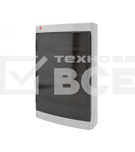 Щиток настенный с дверцей 54 мод.,IP65, серый, с клеммным блоком 63А