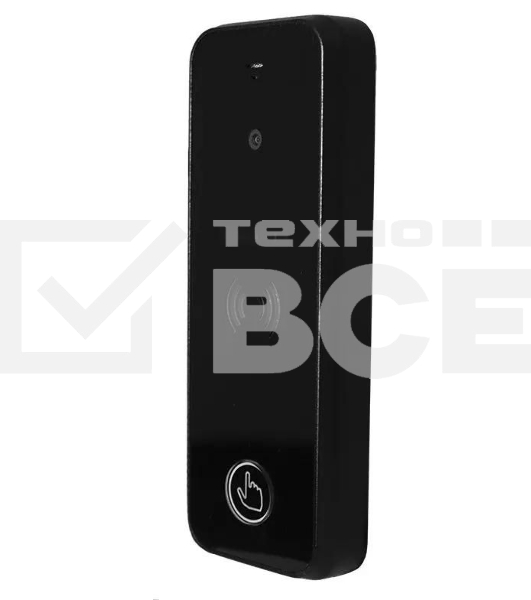 Видеопанель Tantos iPanel 2+, цветная, накладная, черный
