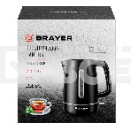 Чайник BRAYER BR6103BK 2200Вт, 1.7л, черный, фото5