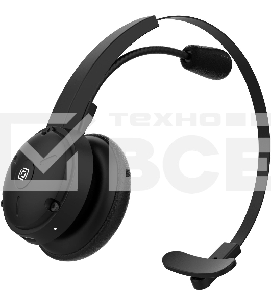 Наушники с микрофоном Оклик HS-L700 черный накладные оголовье