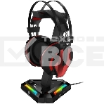 Держатель для наушников Headphone stand Genius GX-UH100, RGB, USB-A x2 / USB-C x2, USB 2.0, фото5
