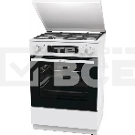 Плита комбинированная Gorenje GKS6C71WF белый, конфорок 4 газовых, духовка 71 л, 60 см x 85 см x 60 см, фото3