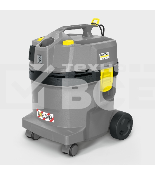 Пылесос строительный Karcher NT 22/1 Ap Te серый, 1300 Вт, уборка сухая/влажная, пылесборник мешок/контейнер, 22 л