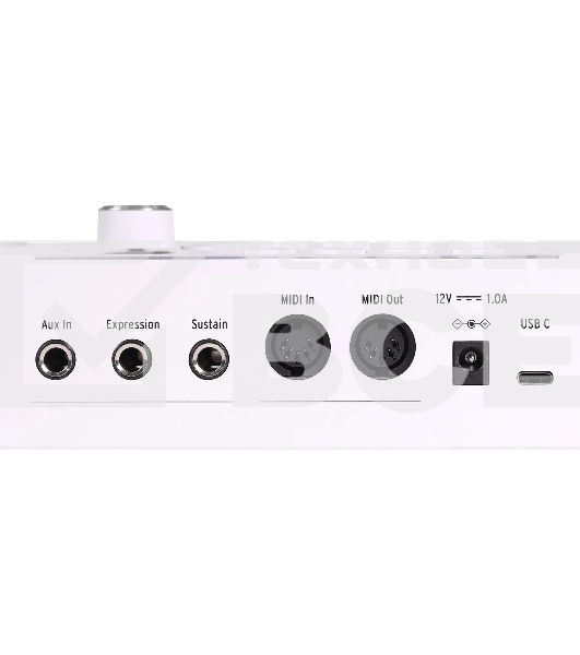 Клавиатура MIDI [231631] Arturia [KeyLAB 61 MK3 White] 61 клавиша, полувзвешенная механика, дисплей, 12 пэдов, 9 фейдеров, 9 поворотных регуляторов, 3 входа для подключения педалей, MIDI in/out, USB-C
