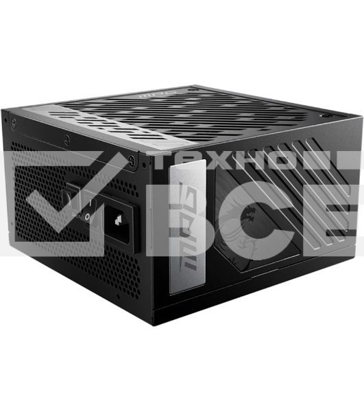 Блок питания MSI MPG A1000G RTL, 1000Вт, 80 PLUS Gold, модульный, RTL