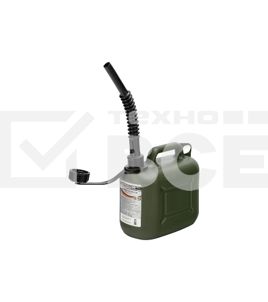 Канистра Stels для ГСМ вертикальная, 5 л., пластиковая, усиленная