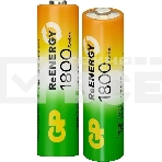 Аккумулятор GP 180AAHCRGY-2CRCB2 AA NiMH 1800mAh (2шт), фото3