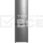 Холодильник Midea MDRB469MGF46I нержавеющая сталь двухкамерный 223/123л морозилка снизу, No Frost, фото 1