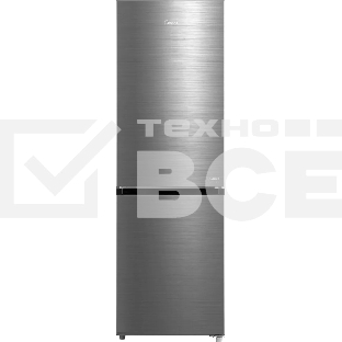 Холодильник Midea MDRB469MGF46I нержавеющая сталь двухкамерный 223/123л морозилка снизу, No Frost