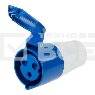 Розетка Rexant 223 переносная 2Р+РЕ 32А 220В IP44