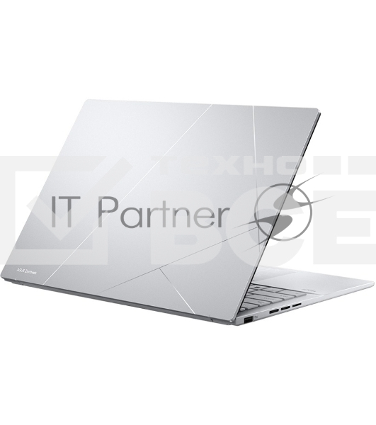 Ноутбук ASUS Zenbook 14 OLED UX3405CA-PP477 Intel Core Ultra 9 285H 3700MHz/14'/1920x1200/32GB/512GB SSD/Intel Arc Graphics/Wi-Fi/Bluetooth/Windows 11 Pro (90NB14W2-M00N00_Win11P) Silver