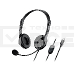 Проводные наушники Genius HS-230U черный, накладные, USB, фото3