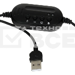 Гарнитура Ritmix RH-533 USB чёрный, проводная, USB, фото2