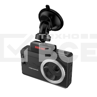 Видеорегистратор Sho-Me Combo Slim WiFi, 3840x2160, 3.5', GPS/ГЛОНАСС, Wi-Fi, G-сенсор, датчик движения, GPS-информатор