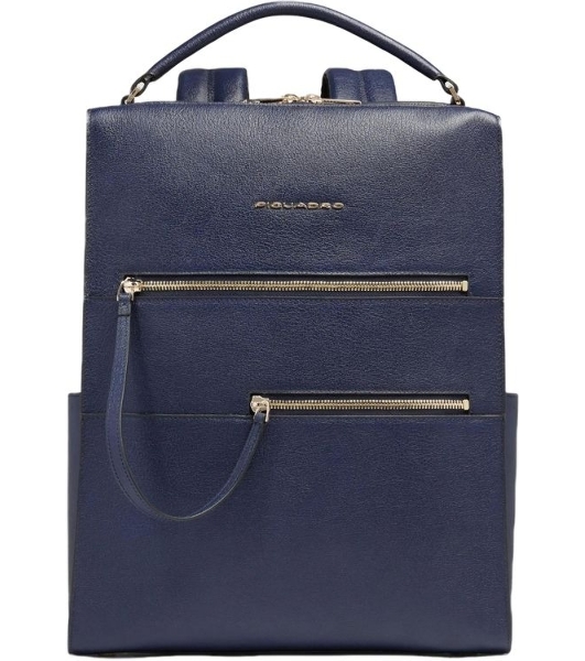 Рюкзак женский Piquadro Patricia CA6839W140BM/BLU темно-синий кожа
