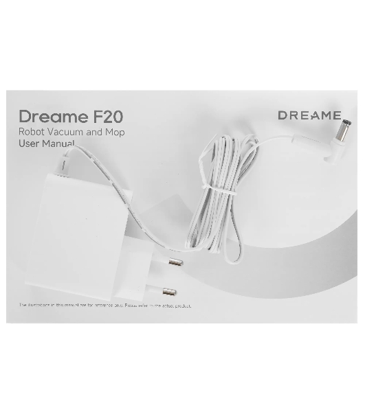 Робот-пылесос Dreame F20 белый, 3200 мА·ч Li-Ion, уборка влажная/сухая, пылесборник контейнер 0.4 л