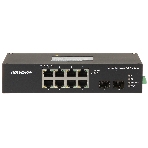 Коммутатор Hikvision DS-3T0510HP-E/HS, 8×1 Гбит/с PoE + 2×1 Гбит/с SFP, неуправляемый, фото2