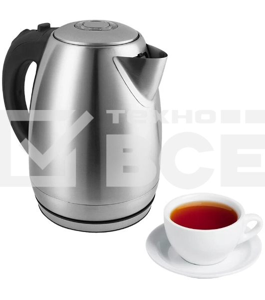 Чайник Redmond RK-M183 1.7л. 2200Вт серебристый (корпус: металл)
