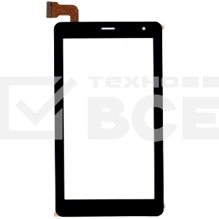 Сенсорное стекло (тачскрин) Prestigio Seed A7 PMT4337. черное