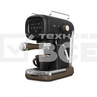 Кофеварка эспрессо BQ CM2005 черный, исп. кофе - молотый, 0.6 л, 1100 Вт, 20 Бар.