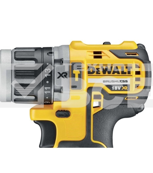 Дрель-шуруповерт DeWalt DCD796D2-QW, Аккумуляторная, 18В, 2 АКБ, Ударная, Кейс