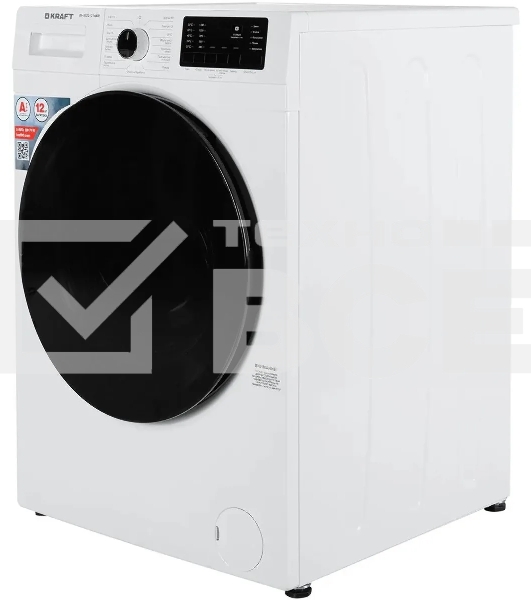 Стиральная машина Kraft KF-MDS12146W белый, загрузка фронтальная 12 кг, 1400 об/мин., класс: А+++