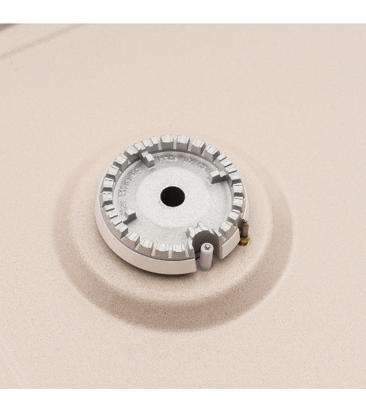 Газовая варочная панель DeLonghi OWF 46 PRO RUS независимая, бежевый