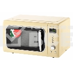Микроволновая печь HARPER HMW-20ST04 CREAMY бежевый, 20 л, 700 Вт, переключатели - кнопки/поворотный механизм, фото2