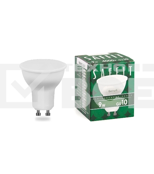 Лампа светодиодная SAFFIT SBMR1609 (55149) 9 вт 230в GU10 белый