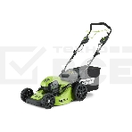 Газонокосилка аккумуляторная GreenWorks GD60LM51SPk4, 60V, 51 см, самоходная, бесщеточная, c 1хАКБ 4Ач и ЗУ (2514307UB), фото6