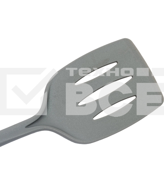 Лопатка MALLONY с отверстиями из нейлона с цветной ручкой из TPR, серия Novita