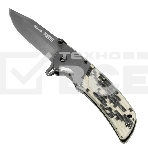 Нож складной Denzel, многоцелевой, системы Liner-Lock, с накладкой G10 на классической рукоятке 79207, фото 1